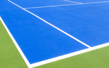 synthetic acrylic flooring material