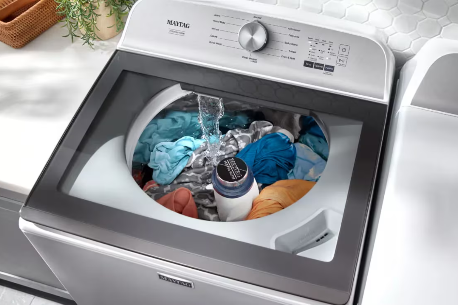 maytag washer overload reset