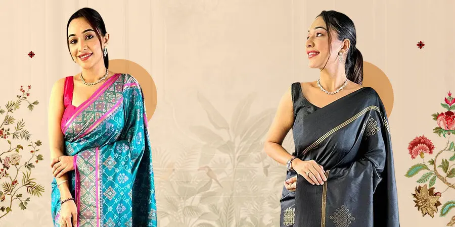 pink saree for women